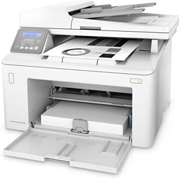 HP Laserjet Pro M148fdw All-in-One Wireless Monochrome Laser Printer, Fax, Mobile & Auto Two-Sided P...