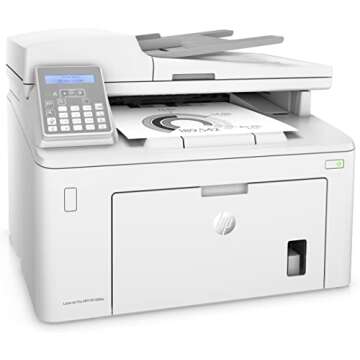 HP Laserjet Pro M148fdw All-in-One Wireless Monochrome Laser Printer, Fax, Mobile & Auto Two-Sided Printing, Works with Alexa (4PA42A)