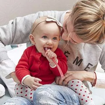 BEABA First Stage Baby Feeding Spoon Set, THE ORIGINAL Soft Tip Silicone Spoons for Babies, Gum Friendly BPA Lead Phthalate and Plastic Free, Great Gift Set (4 Pack), Neon