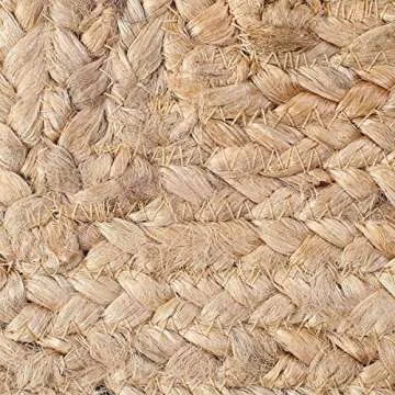 GLAMBURG Eco-Friendly Jute Burlap Table Runner 36 Inches Long