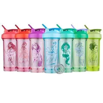 Disney Princess Shaker Bottle - 28-Ounce Protein Mixer