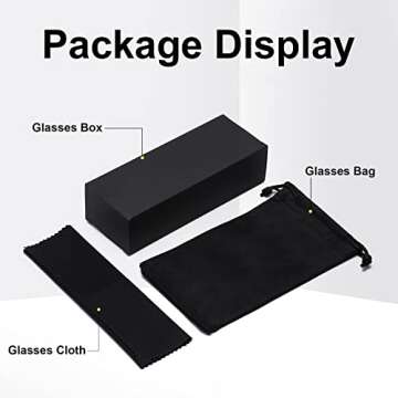 Stylish Verfimaci Rectangle Sunglasses with UV Protection