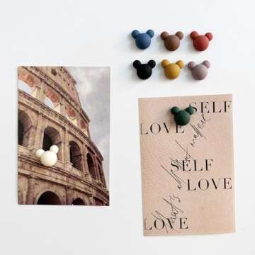 16 Cute and Colorful Mickey Mouse Magnets for Everyone