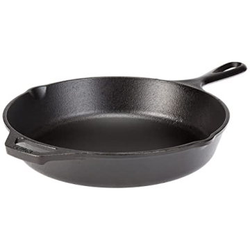 Lodge 13-1/4 Inch Cast Iron Pre-Seasoned Skillet for Versatile Cooking