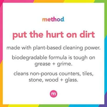 Method - 1239 All Purpose Cleaner, Lime + Sea Salt, 28 Fl Oz (Pack of 8), Eco-Friendly Multi-Surface Cleaning Spray