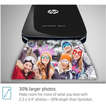HP Sprocket Plus Wireless Photo Printer for Smartphones