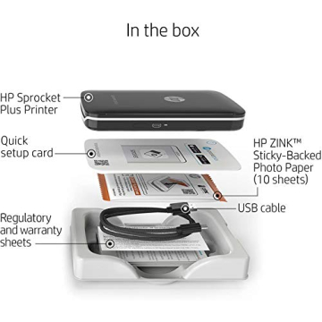 HP Sprocket Plus Wireless Photo Printer for Smartphones