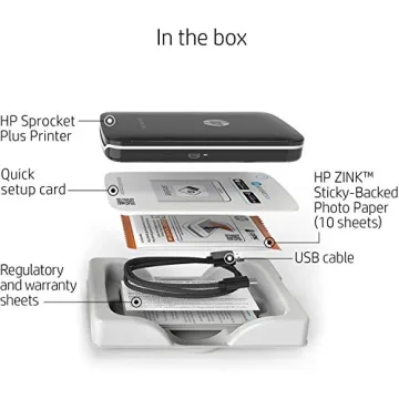 HP Sprocket Plus Wireless Photo Printer for Smartphones