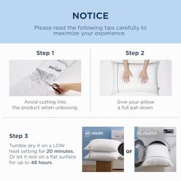 Bedsure Hotel Pillows Queen Size Set of 2 - Luxury Soft & Supportive Queen Pillows 2 Pack for Sleeping with Breathable Cover for Side, Back or Stomach Sleepers
