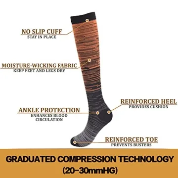 Comfortable Compression Socks for All-Day Wear and Recovery