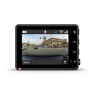 Garmin Dash Cam 47, 140-degree FOV, 1080p, Monitor Your Vehicle with Signature Constant Power Bundle