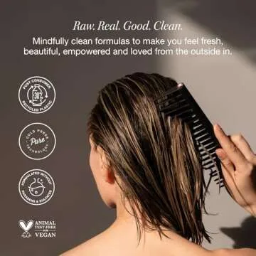 Raw Sugar Scalp Restore Hair Care Bundle, Shampoo and Conditioner Set with Jojoba, Aloe and Niacinamide, Formulated without Sulfates + Parabens