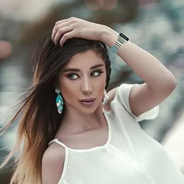 Boho Turquoise Decorative Rings for Smartwatches