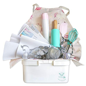 Tovla Jr. Kids Baking Gift Set - Unicorn Themed Fun