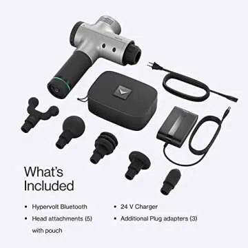 Hypervolt Bluetooth Massage Gun with Quiet Glide Technology