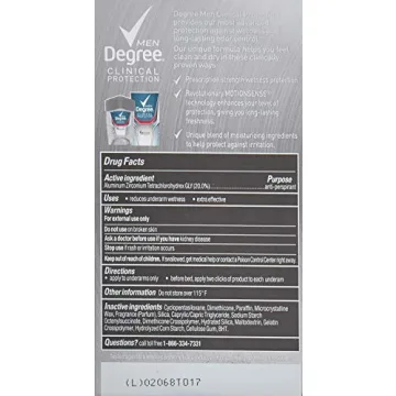 Degree Men Clinical Strength Antiperspirant 3-Pack