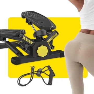 Twist Stepper with Resistance Bands for Fitness