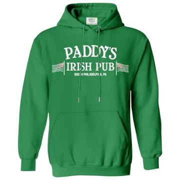 Arvilhill Men's St Patrick's Day Hoodie Shamrock 4 Leaf Classic Festival Soft Party Irish Sweatshirt...