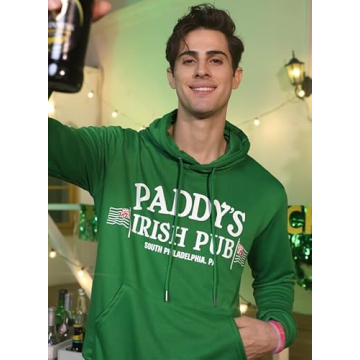 Arvilhill Men's Comfortable St. Patrick's Day Hoodie