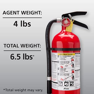 Kidde Pro 210 Fire Extinguisher - Reliable Safety Device