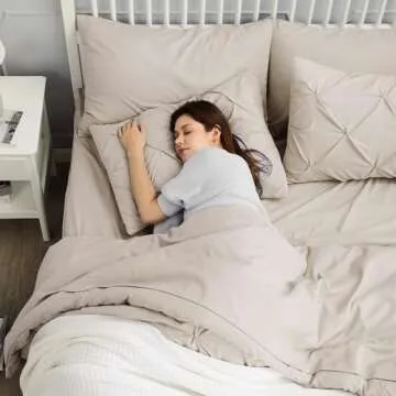 Explore Bedsure California King 7-Piece Comforter Set