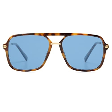 Stylish SOJOS Retro Aviator Sunglasses with UV Protection