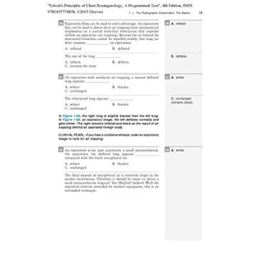 Felson's Principles of Chest Roentgenology, A Programmed Text: Perfect Guide for Radiologists and St...
