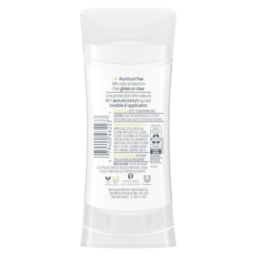 Dove Aluminum Free Deodorant 24Hr Protection Coconut Jasmine