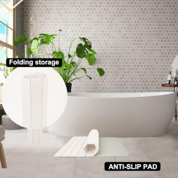 Shonmogar Quick Dry Non-Slip Stone Bath Mat for Bathroom