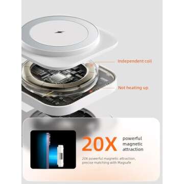 LISEN 3-in-1 Charging Station for Apple Devices