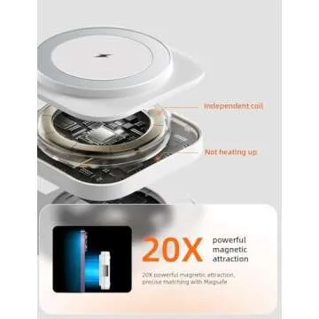 LISEN 3-in-1 Charging Station for Apple Devices