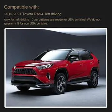 SPEEDWOW Dashboard Cover Mat for 2019-2024 RAV4