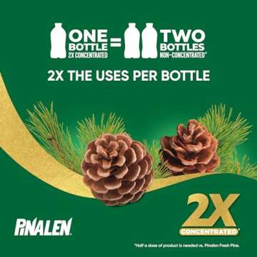 PINALEN 2X Multipurpose Cleaner - Fresh Pine Scent (108 fl oz)