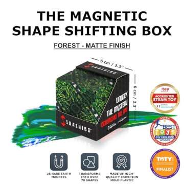 SHASHIBO Shape Shifting Box - Award-Winning Fidget Cube
