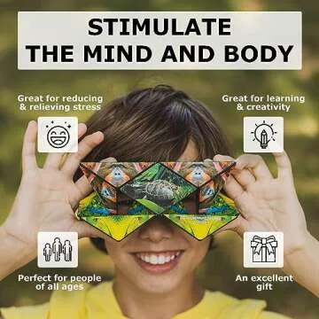 SHASHIBO Shape Shifting Box - Award-Winning Fidget Cube