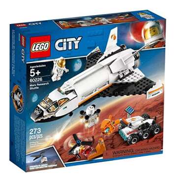 Lego City Space Mars Research Shuttle 60226 - Explore Mars with 273 Pieces!