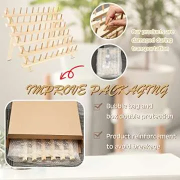 19 Pieces Braiding Stand with Hair Parting Rings, Sectioning Clips, Combs, and Magnetic Pin Wristband for Stylists (Wood)