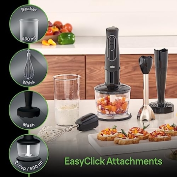 Braun Powerful 4-in-1 Immersion Hand Blender