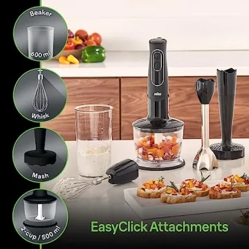 Braun Powerful 4-in-1 Immersion Hand Blender