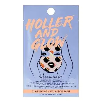 Holler and Glow Facial Mask Set 5-Piece Collection