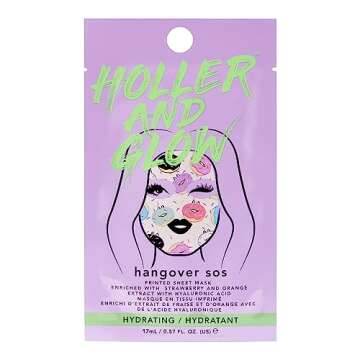 Holler and Glow Full-On Facial 5-Piece Face Mask Set (Worth Value $19.95)