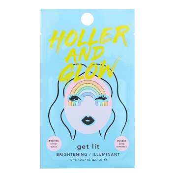 Holler and Glow Full-On Facial 5-Piece Face Mask Set (Worth Value $19.95)