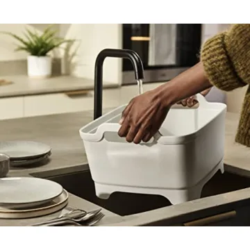 Joseph Joseph Wash&Drain Dish Tub Wash Basin for Efficient Cleaning