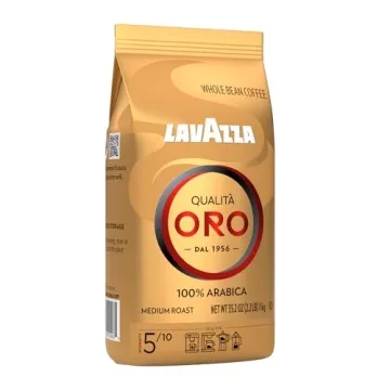 Lavazza Qualità Oro Medium Roast Whole Beans 2.2 lbs