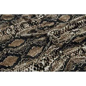 ANRABESS Women Summer Casual Rompers Sleeveless Print Short Jumpsuit Romper with Pockets A209zongshewen-XL