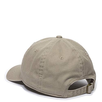 Outdoor Cap Standard Mountain dad hat-Unstructured Soft Cotton Cap, Khaki, One Size