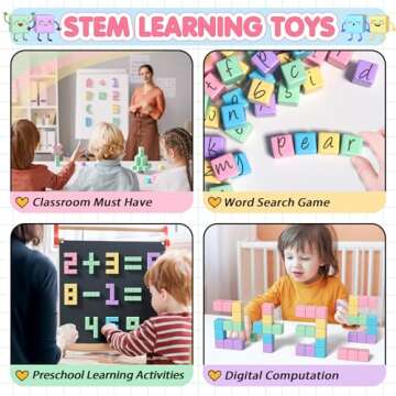 Apluses 32pcs Magnetic Blocks for Creative Kids