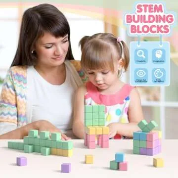Apluses 32pcs Magnetic Blocks for Creative Kids