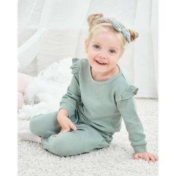 Cute Baby Girl Clothes for Fall & Winter Outfits