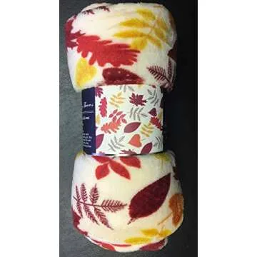 Autumn Harvest Microplush Throw Blanket for Cozy Living